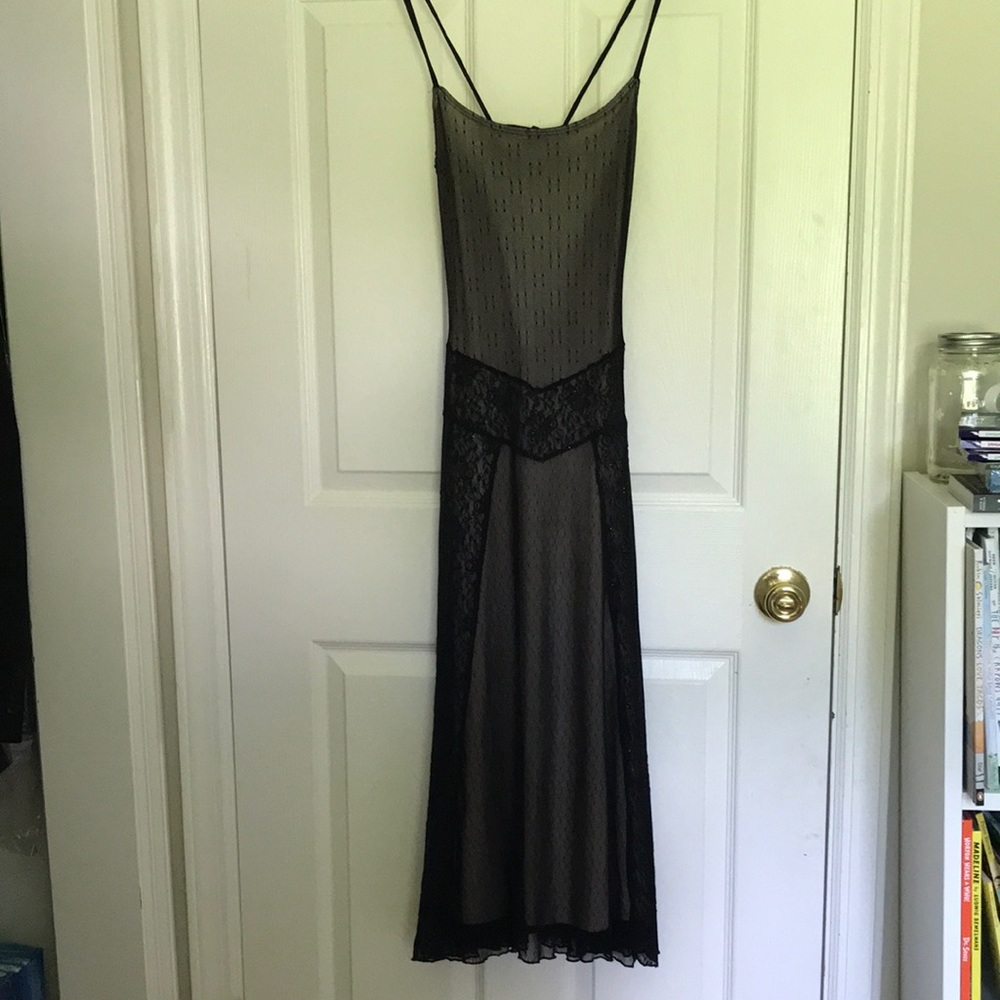 Women’s black lace dress